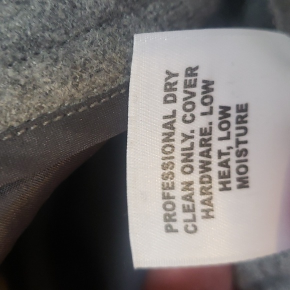 St. John Couture Grey Cashmere Dress Pants - Picture 13 of 15